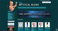 Desktop Screenshot of mysticalblend.com
